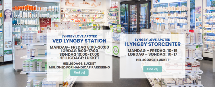 Søndagsåbent hos Lyngby Løve Apotek